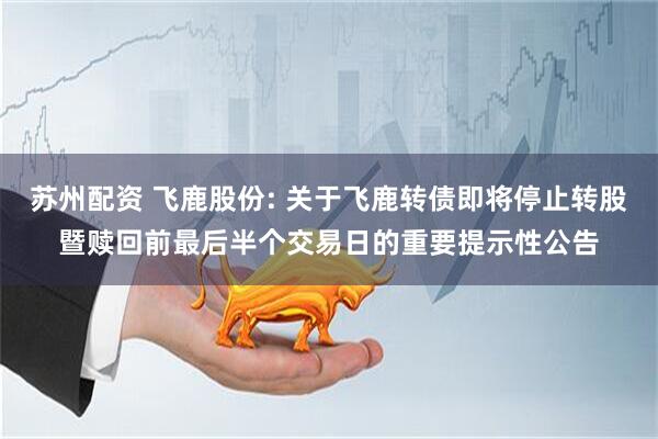 苏州配资 飞鹿股份: 关于飞鹿转债即将停止转股暨赎回前最后半个交易日的重要提示性公告