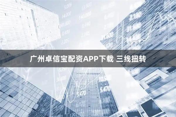 广州卓信宝配资APP下载 三线扭转