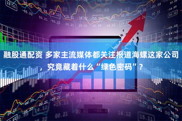融股通配资 多家主流媒体都关注报道海螺这家公司，究竟藏着什么“绿色密码”？