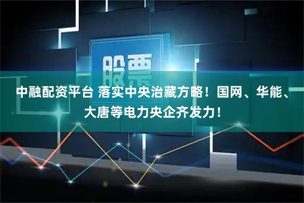 中融配资平台 落实中央治藏方略！国网、华能、大唐等电力央企齐发力！